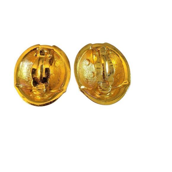 Ladybug Red and Black Avon Clip On Earrings - Picture 5 of 7